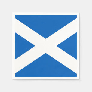 Skottland flagga pappersservett
