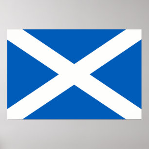 Skottland flagga poster