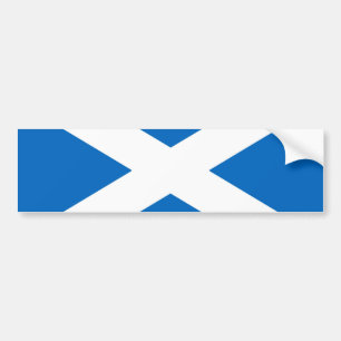 Skottland flagga Scottish Saltire Bildekal