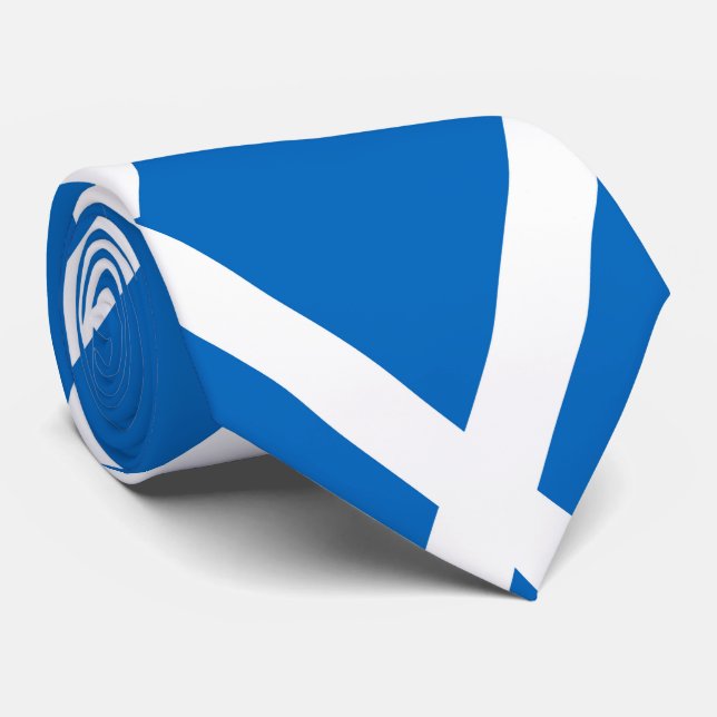 Skottland flagga Scottish Saltire Slips (Rullad)