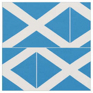 Skottland flagga tyg