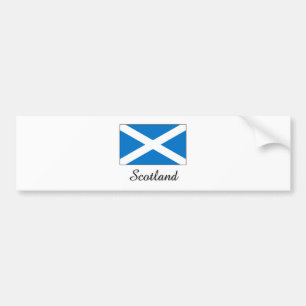 Skottland flaggadesign bildekal