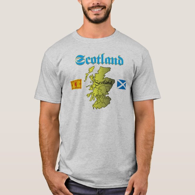 Skottland för alltid tee shirt (Framsida)