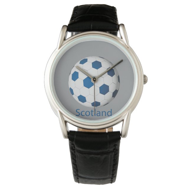 Skottland Fotboll Armbandsur (Framsida)