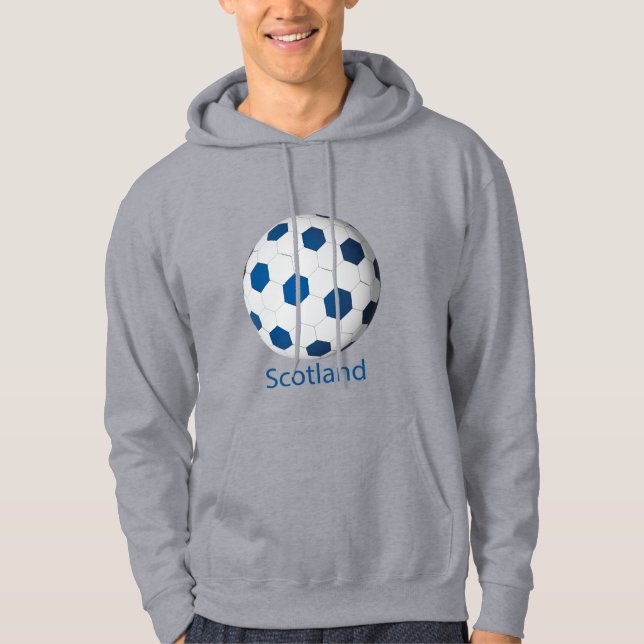 Skottland Fotboll Hoodie (Framsida)