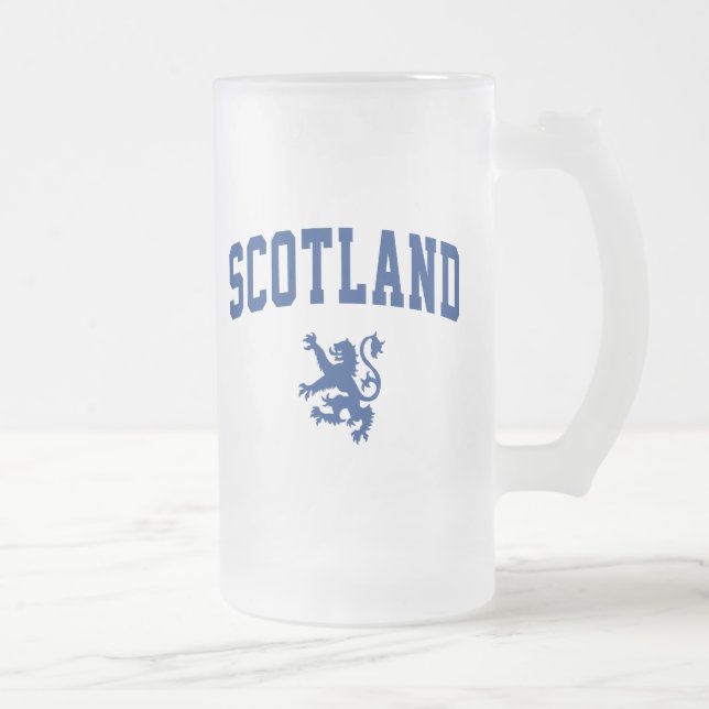 Skottland Frostat Ölglas (Höger)