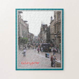 Skottland - Glasgow - Buchanan Street - Pussel