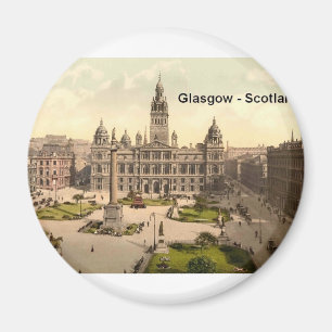 Skottland Glasgow George kvadrerar (St.K.) Magnet