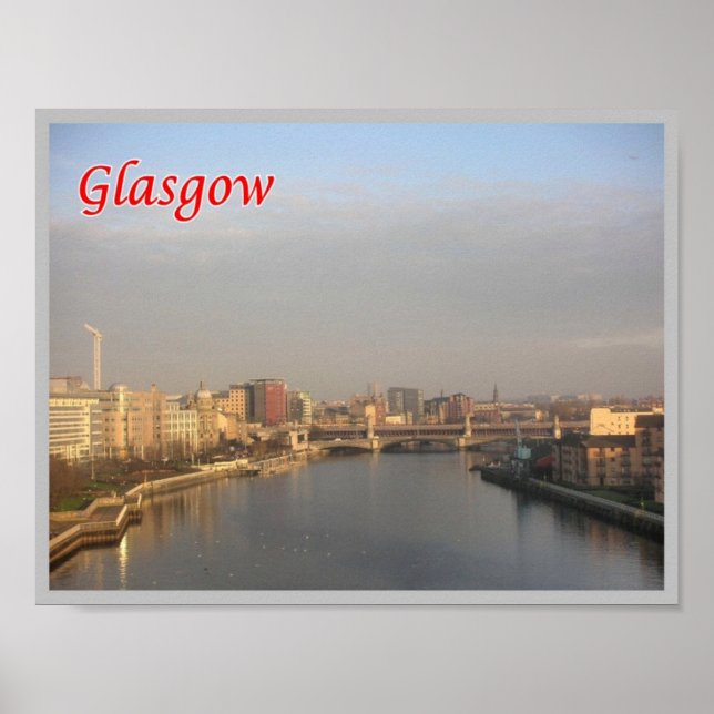 Skottland - Glasgow - Poster (Framsidan)