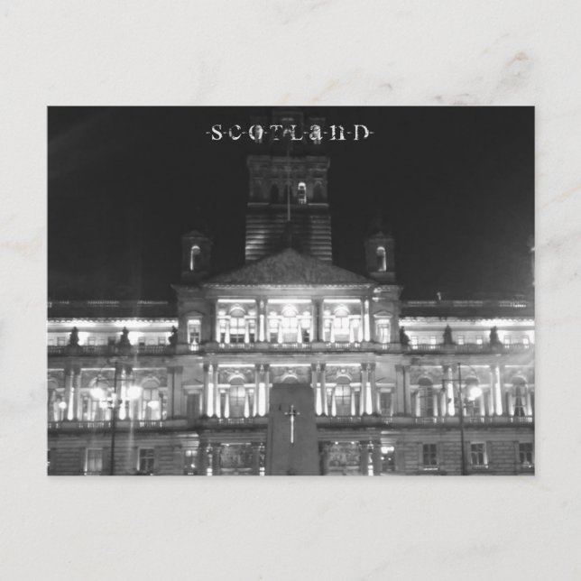 Skottland - Glasgow Vykort (Framsida)