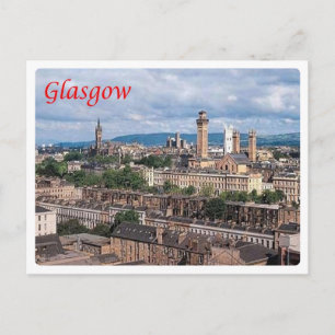 Skottland - Glasgow - Vykort