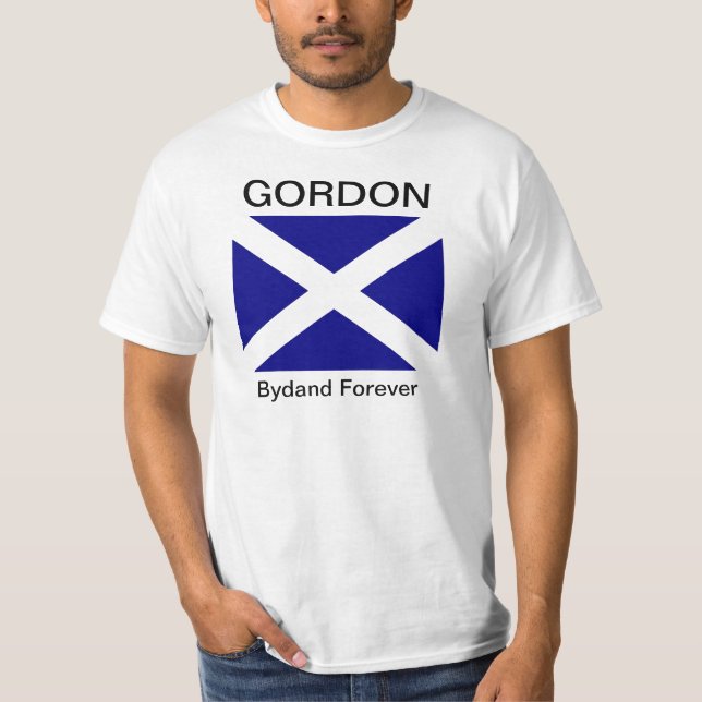 Skottland Gordon fantastisk klan T-shirt (Framsida)