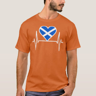 Skottland Heartslag T Shirt