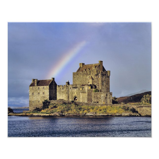 Skottland, Highland, Wester Ross, Eilean Donan 2 Fototryck (Framsidan)