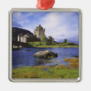 Skottland, Highland, Wester Ross, Eilean Donan 2 Julgransprydnad Metall