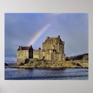 Skottland, Highland, Wester Ross, Eilean Donan 2 Poster