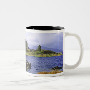 Skottland, Highland, Wester Ross, Eilean Donan 2 Två-Tonad Mugg