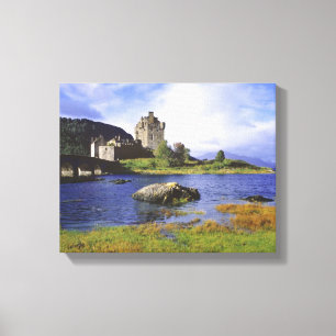 Skottland, Highland, Wester Ross, Eilean Donan 3 Canvastryck