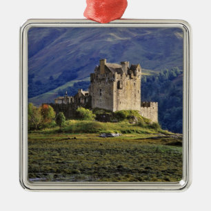 Skottland, Highland, Wester Ross, Eilean Donan 3 Julgransprydnad Metall