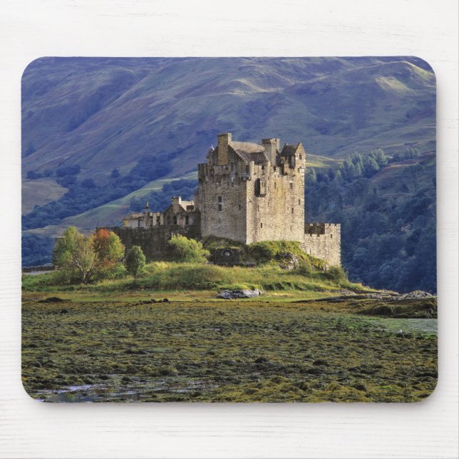 Skottland, Highland, Wester Ross, Eilean Donan 3 Musmatta (Framsidan)