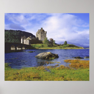 Skottland, Highland, Wester Ross, Eilean Donan 3 Poster