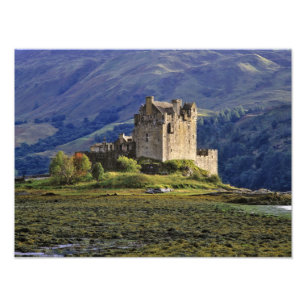 Skottland, Highland, Wester Ross, Eilean Donan Fototryck