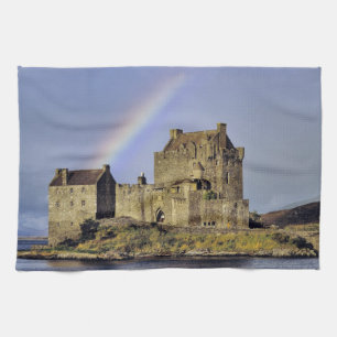 Skottland, Highland, Wester Ross, Eilean Donan Kökshandduk