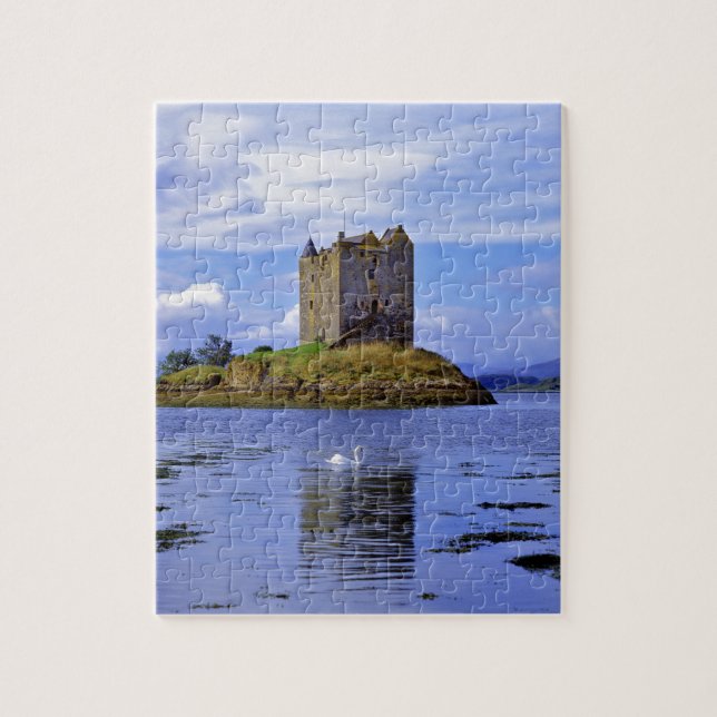 Skottland, Highland, Wester Ross, Loch Linnhe.A Pussel (Vertikal)