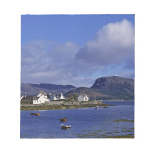Skottland, Highland, Wester Ross, Plockton. Anteckningsblock