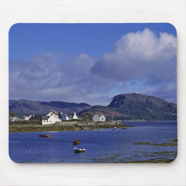 Skottland, Highland, Wester Ross, Plockton. Musmatta (Framsidan)
