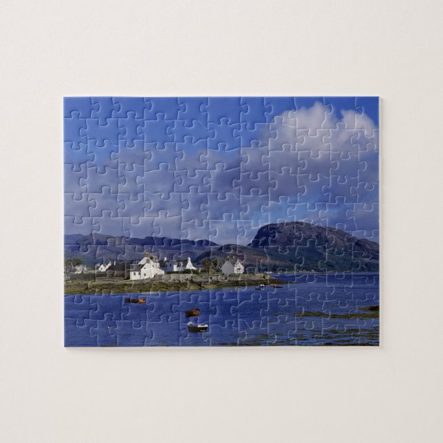 Skottland, Highland, Wester Ross, Plockton. Pussel (Horisontell)