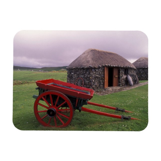 Skottland, Isle of Skye, Kilmuir. Landsbygd Magnet (Horisontell)
