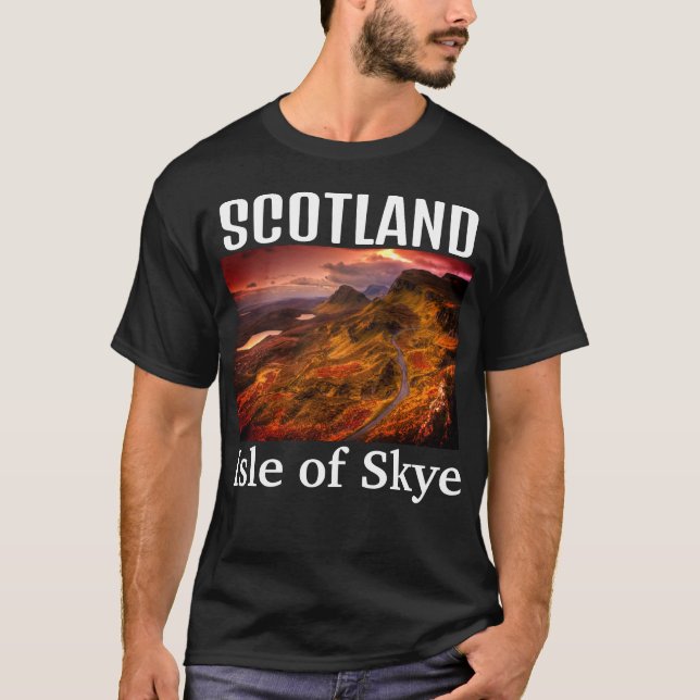 Skottland Isle of Skye T-Shirt (Framsida)
