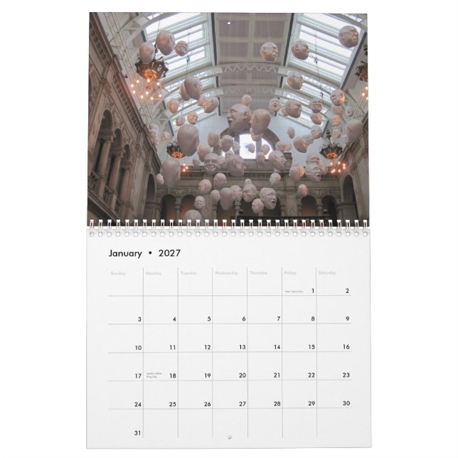 Skottland kalender 2015 (Jan 2027)