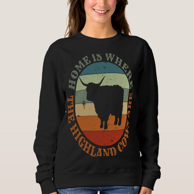 Skottland Kärlek är mitt hem där mina höstkuster ä T Shirt (Framsida)