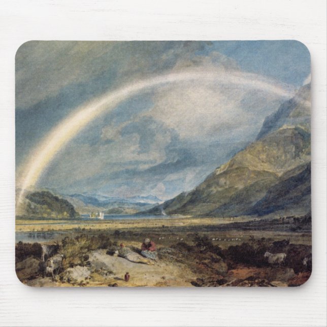 Skottland: Kilchern Castle, Cruchan Ben Mountains Musmatta (Framsidan)