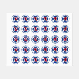 Skottland Klistermärke