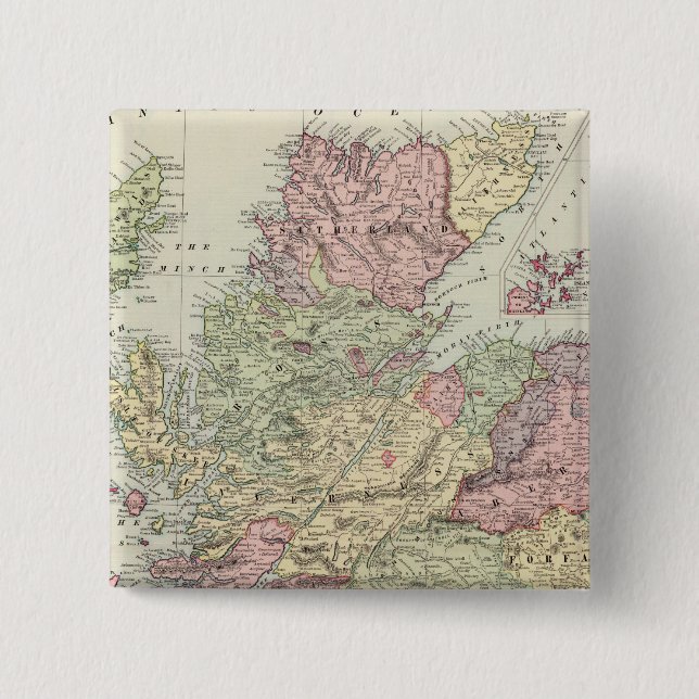 Skottland Knapp (Framsida)