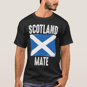 Skottland Kompis Skotskt Hem Uk T Shirt