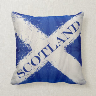 Skottland konstflagga kudde