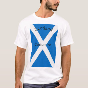 Skottland Landsflagga Thunder_Cove T Shirt