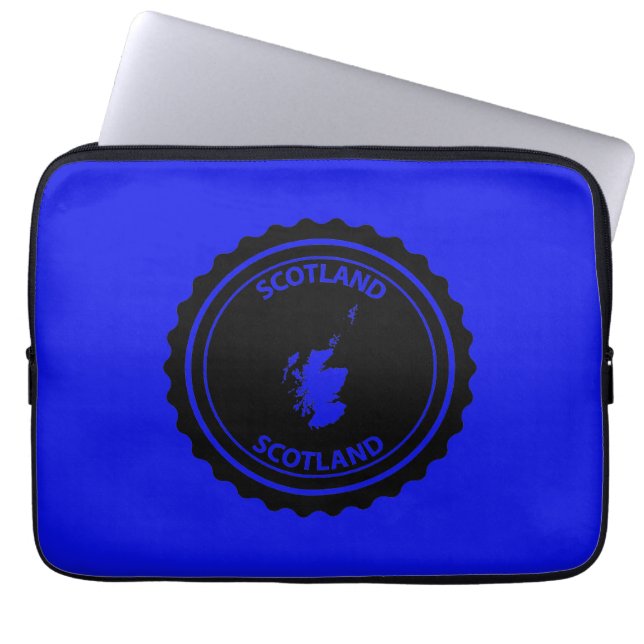 Skottland Laptop Fodral (Framsidan)