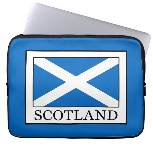 Skottland Laptop Sleeve (Framsidan)