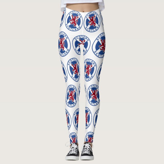 Skottland Leggings (Framsida)