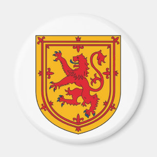 Skottland Lion Rampant Sköld Magnet