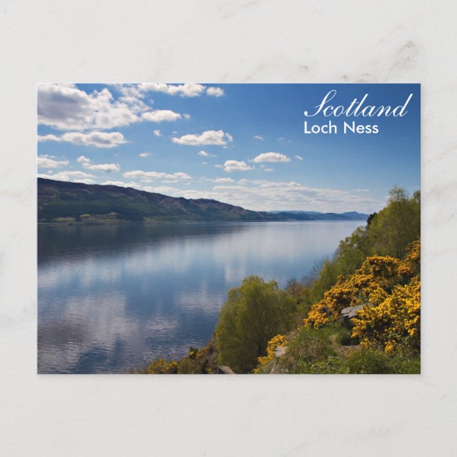 Skottland - Loch Ness-vykort Vykort (Framsida)