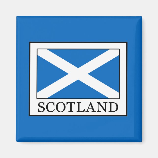 Skottland Magnet (Framsidan)