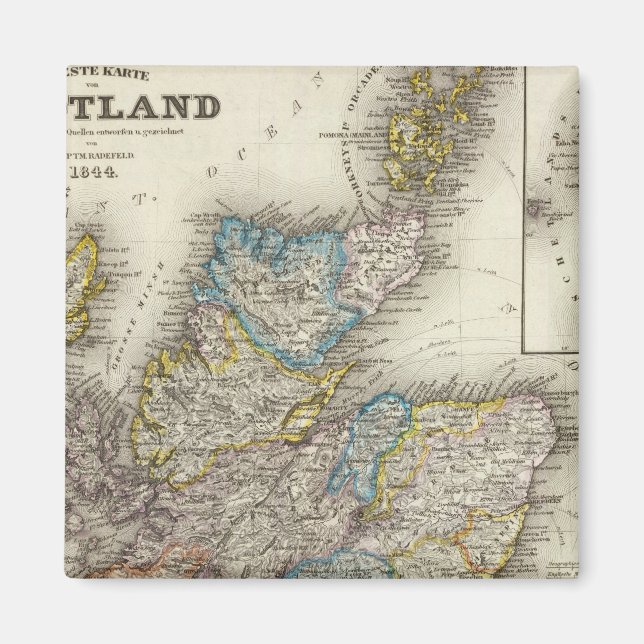 Skottland Magnet (Framsidan)