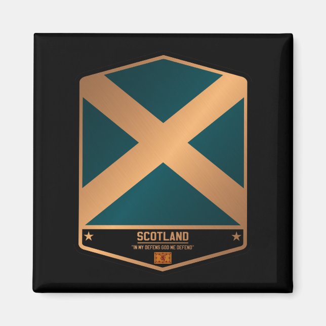 Skottland Magnet (Framsidan)