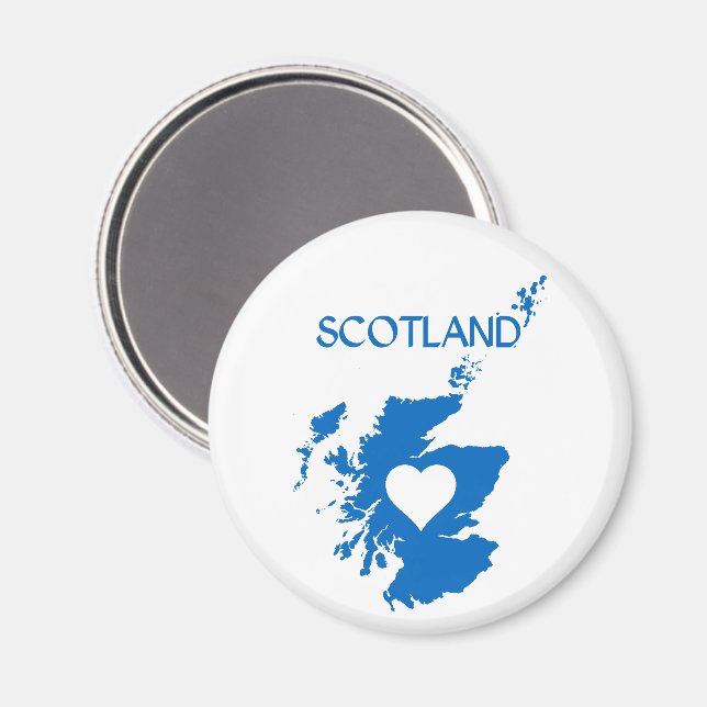 Skottland Magnet (Front/Back)